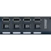 Online Schwaiger USB 2.0 HUB 4fach schwarz