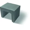 Best Diephaus U-Stein-Ecke anthrazit 40/40/40 cm