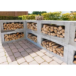 Best Diephaus U-Stein-Ecke anthrazit 40/40/40 cm