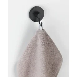 Hot Wenko Vacuum-Loc Hakenset schwarz 2tlg.