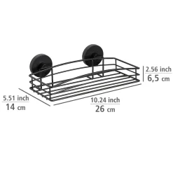 Best Wenko Vacuum-Loc Wandablage schwarz