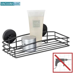 Best Wenko Vacuum-Loc Wandablage schwarz