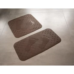 Hot Valblue Duscheinlage Foot 54x54 cm braun