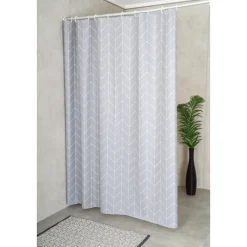 New Valblue Duschvorhang Espina 180x200 cm grau