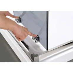 Discount Valblue Eckdusche Quadra für Duschwanne