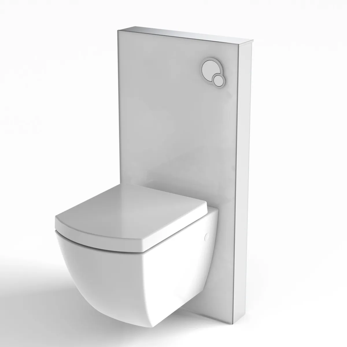 Hot Valblue Spülrandloses Wand WC-Set 3- teilig eckig
