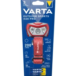 Online Varta LED-Kopfleuchte Outdoor Sports H20 Pro inkl Batteriebestückung