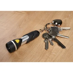 Clearance Varta LED-Taschenlampe Day Light Key Chain Light mit Batterien schwarz
