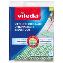 Best Vileda Bodentuch + 50% Microfaser 2er