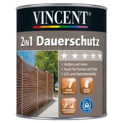 New Vincent 2in1 Dauerschutz Eiche L