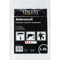 Outlet Vincent Maleroverall mit Kapuze Größe L-XL