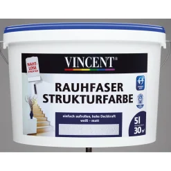 Clearance Vincent Rauhfaser Strukturfarbe tuchmatt L