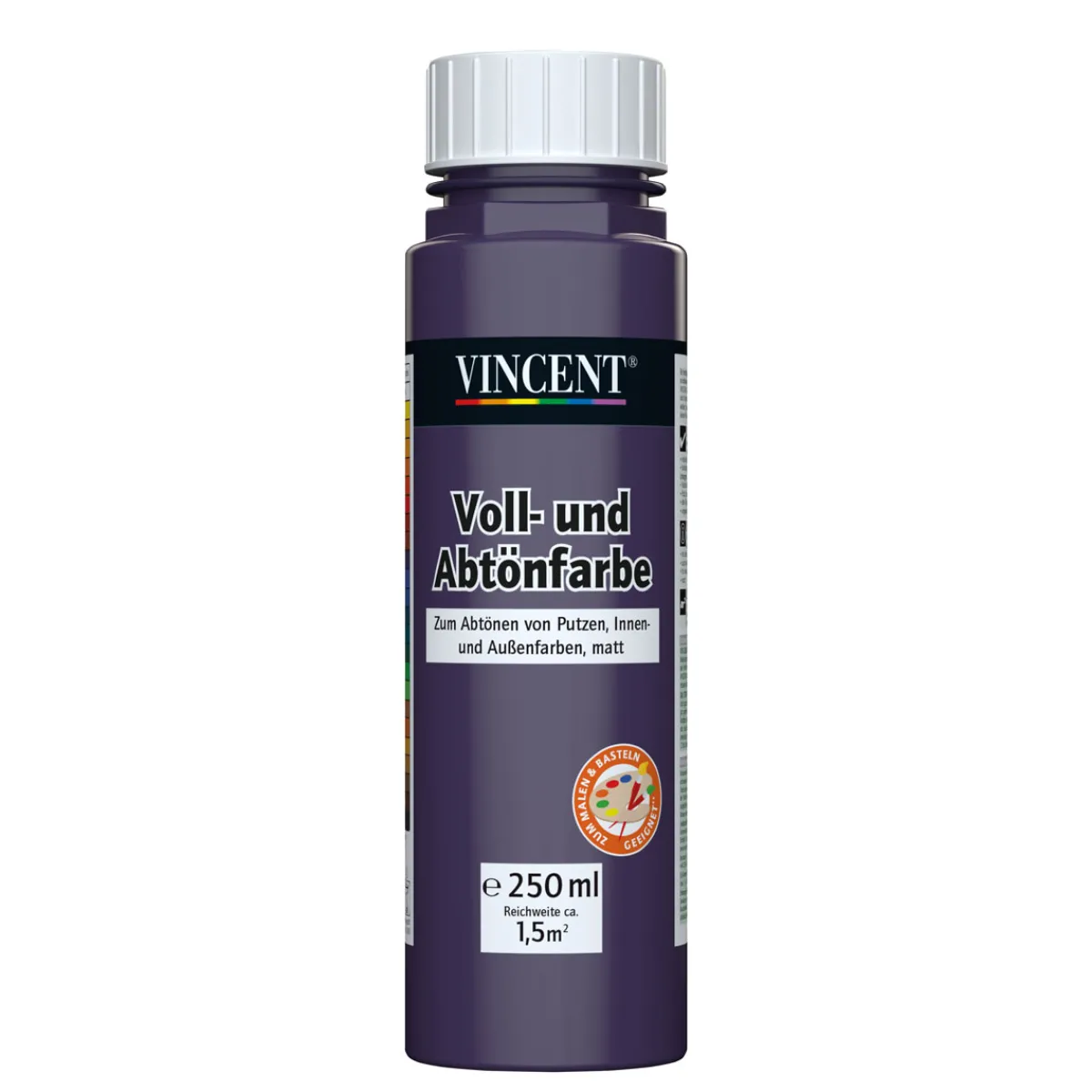 Online Vincent Voll- und Abtönfarbe violett L