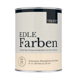 Outlet Vincent Wandfarbe EDLE Farben Sandrose matt 1,0 L