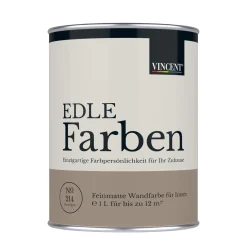 Hot Vincent Wandfarbe EDLE Farben Strandgut matt 1,0 L