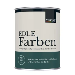 Outlet Vincent Wandfarbe EDLE Farben Ozean matt 1,0 L