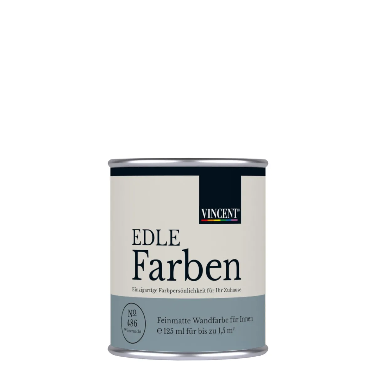 Vincent Wandfarbe EDLE Farben Winternacht matt 0,125 L
