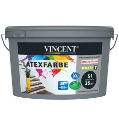 Discount Vincent Wandfarbe Latexfarbe Mix It seidenglänzend 5 L