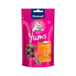 Online Vitakraft Vita Cat Yums Huhn+Katzengras 40g