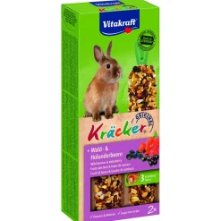 Vitakraft Vita Kraecker Wald+Holunderbeere 2St.Zwergkaninchen