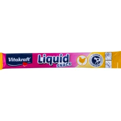 New Vitakraft Katzensnack Liquid SNACK Huhn und Taurin 6 x 15 g