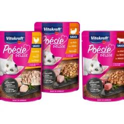 New Vitakraft Poesie DeliSauce Multipack Fleisch 6 x 85g