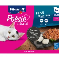 Online Vitakraft Poesie DeliSauce Multipack Fisch 6 x 85g