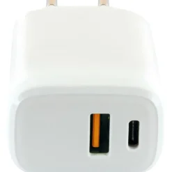 Clearance Schwaiger 230V Ladeadapter 1xUSB 1xTypeC weiss