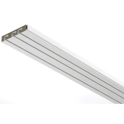 Outlet Gardinia Vorhangschiene GE 3 120cm weiß