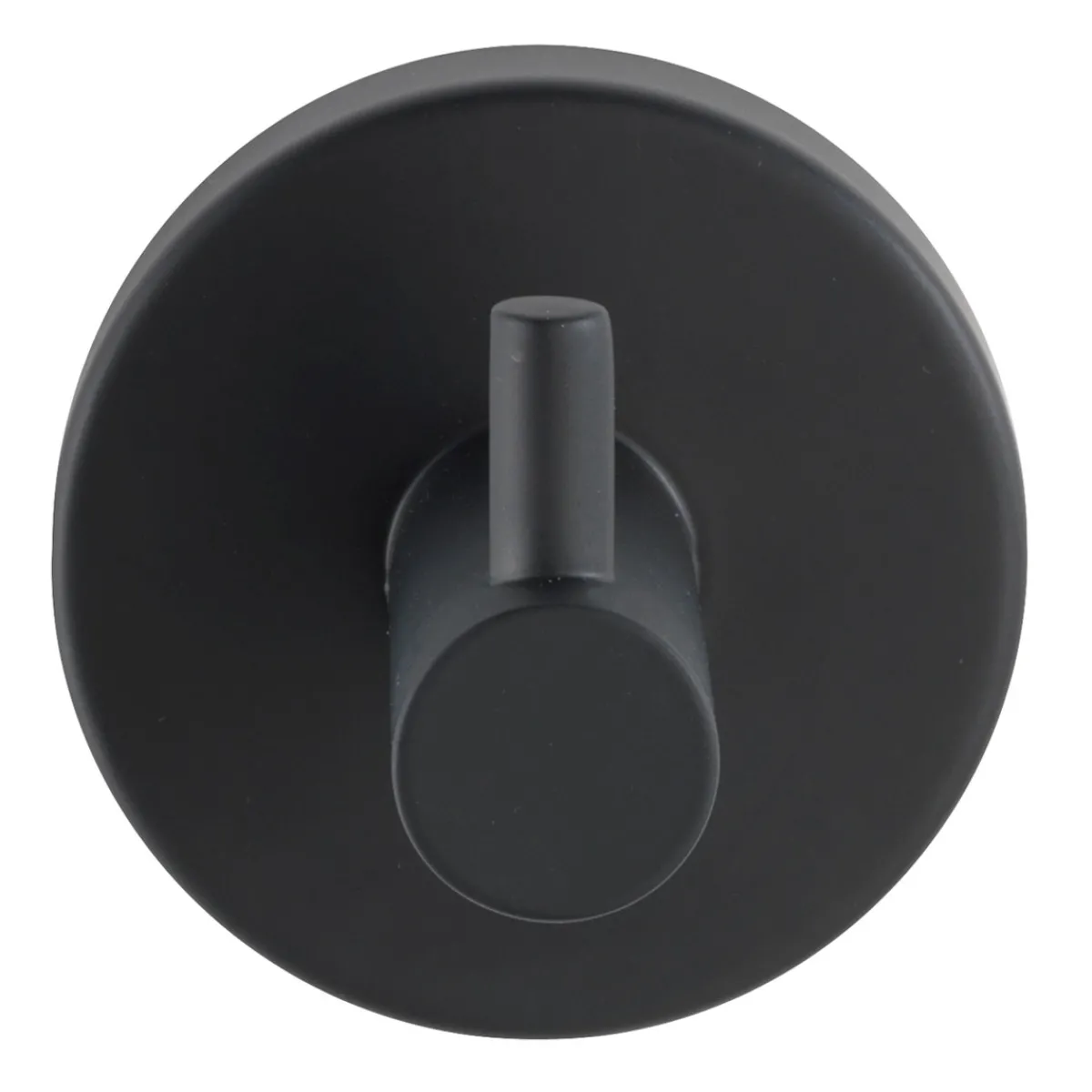 Best Wenko Wandhaken Uno, Bosio Black, E/S, matt