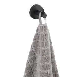Best Wenko Wandhaken Uno, Bosio Black, E/S, matt