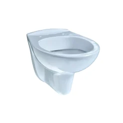 Hot Wand-WC Tiefspueler Keramik mit Spuel-rand passend f. gaenige UP-Spuelkaesten