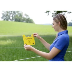 Discount Warnschild beschriftet 26 x 15 cm gelb