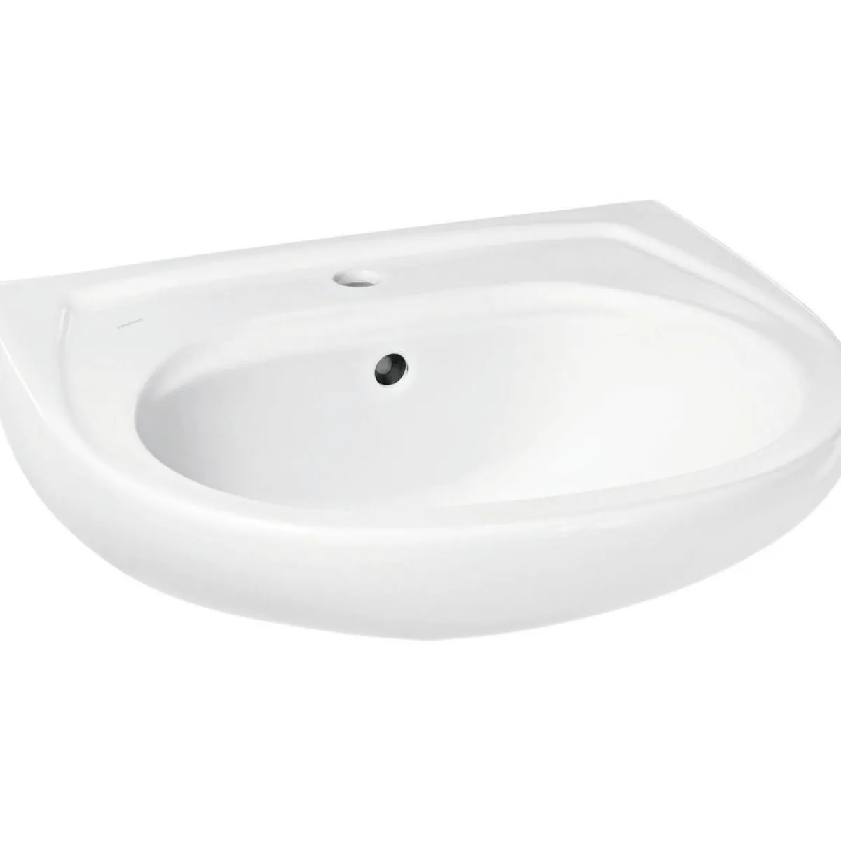 Hot Waschtisch mit Hahnloch Keramik BxTxHca. 60x52x25cm