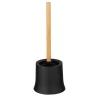 Sale Wenko WC-Garnitur Mod. Basic, schwarz/bambus