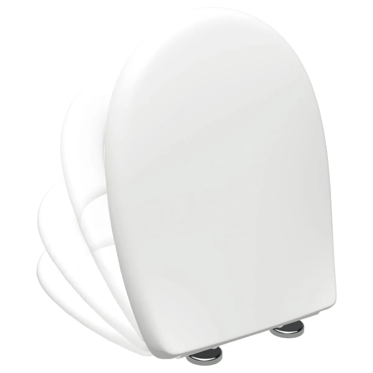 Clearance WC Sitz Bemis Click&Clean Classic weiß