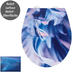Online Wenko WC-Sitz Softness, Re lief Oberflaeche