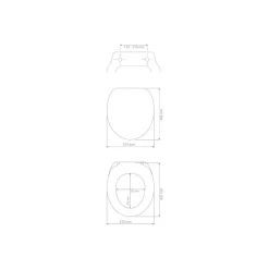 Best Wenko WC-Sitz Stag, MDF/Bambus