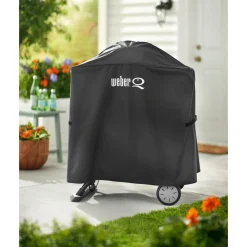 Online Weber Abdeckhaube Premium für Q 2000-Serie inkl Rollwagen o Stand
