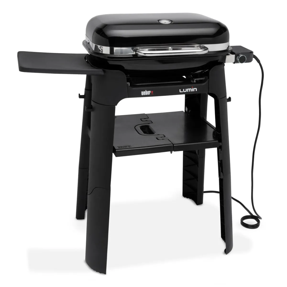 Outlet Weber Elektrogrill Lumin mit Stand Black
