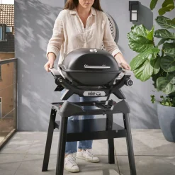 Weber Gasgrill mit Stand Q1200N