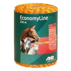Online Weidezaunlitze EconomyLine 250 m gelb-orange
