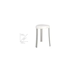 Outlet Wenko Bad-Hocker Corrente Weiß
