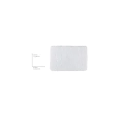 Best Wenko Badteppich Belize weiß 60 x 90 cm Mikrofaser