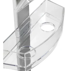 Discount Wenko Duschcaddy Premium mit 2 Ablagen und Edelstahl-Haken