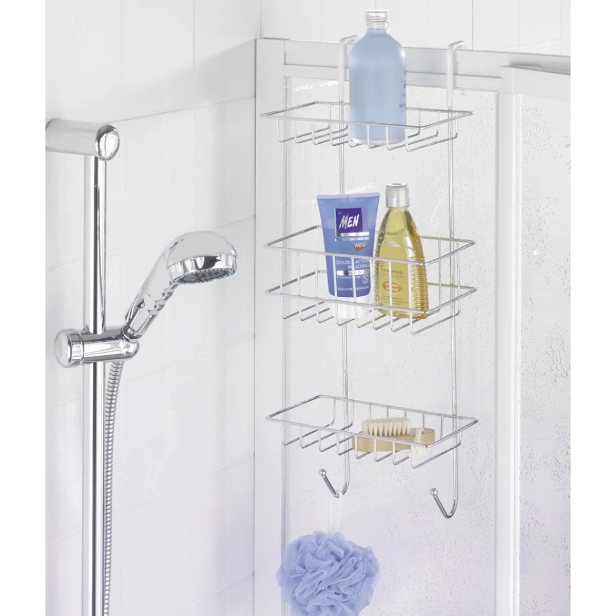 Clearance Wenko Duschregal Revigo mit 3 Ablagen