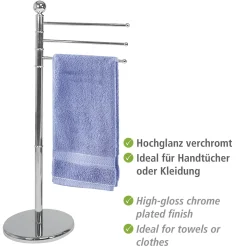 New Wenko Exclusiv Handtuchständer chrom