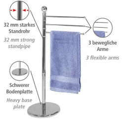 New Wenko Exclusiv Handtuchständer chrom