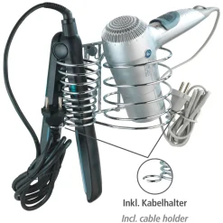Discount Wenko Haartrocknerhalter und Glätteisenhalter Milano