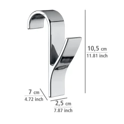 Hot Wenko Haken für Handtuchheizkörper chrom 2er Set